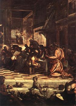 雅格佈 羅佈斯提 丁托列托 The Last Supper detail 雅格佈 羅佈斯提 丁托列托 The Last Supper detail